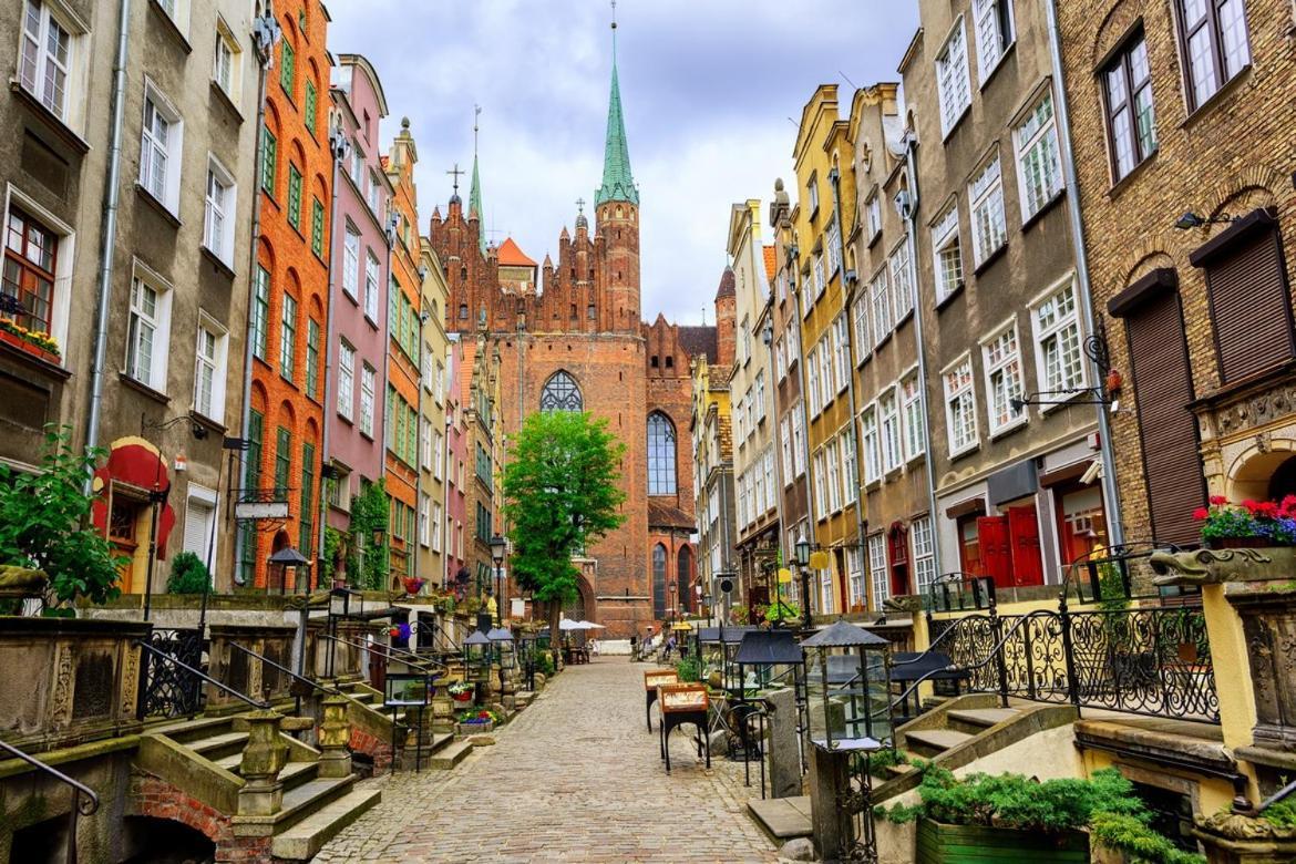 Swish Apartment -10 Min To Old Town Gdansk,Pkp & Shopping Mall Exterior photo